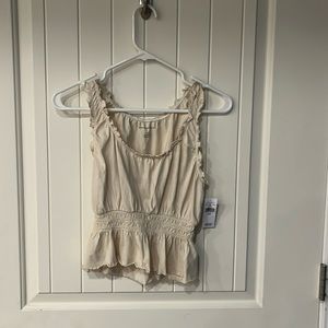 NWT American Eagle Ruffle Tank S
